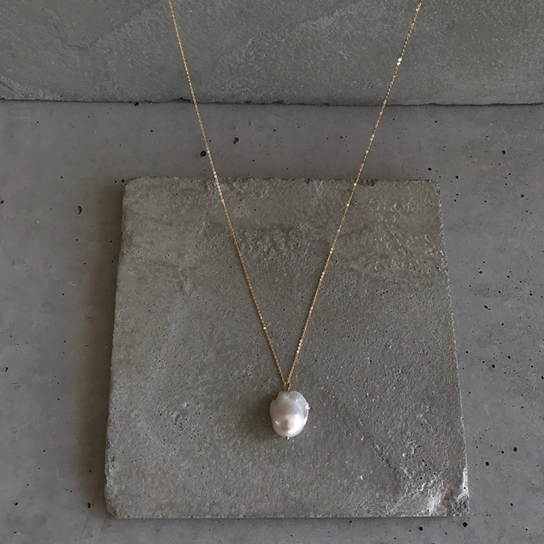 big baroque pearl necklace[14kgf]