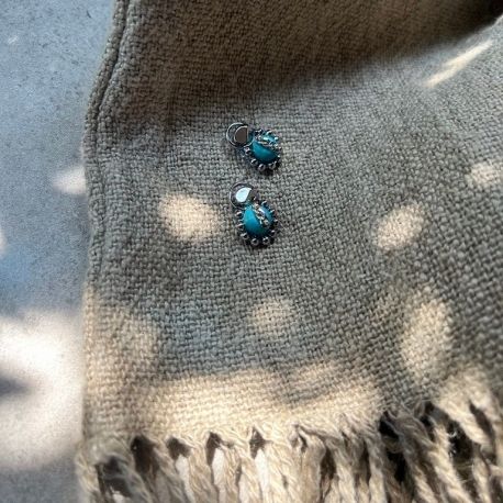 silver rich turquoise