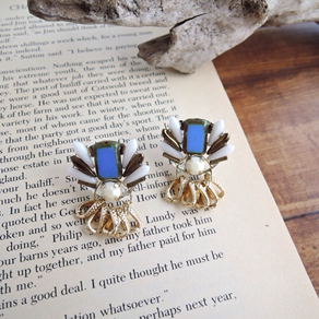 Vintage Blue Dangle