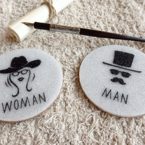 Man & Woman Coaster