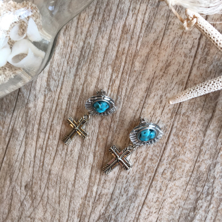 Turquoise Cross