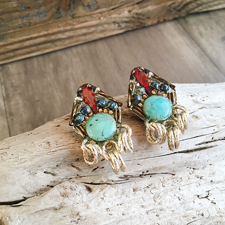 Big Turquoise Bohemian Bijou