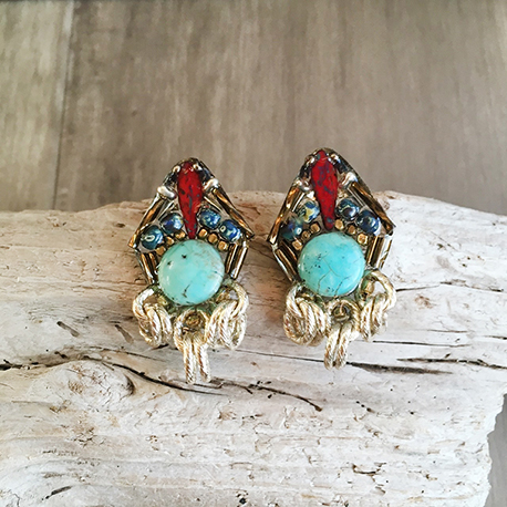 Big Turquoise Bohemian Bijou