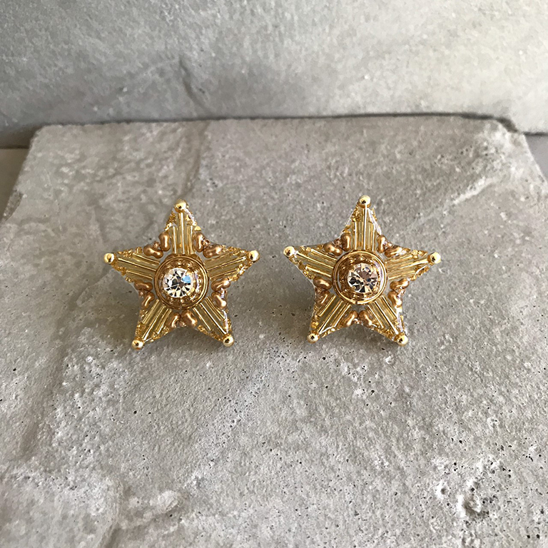 vintage gold star